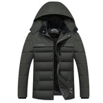 New Winter Jacket Men -20 Degree Thicken Warm Men Parkas Hooded Coat Fleece Man's Jackets Outwear Jaqueta Masculina