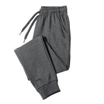 Cotton New Sweatpants Men's streetwear Pants Fashion Pencil linen Pants Men Full Length Drawstring Trousers For Men Casual Pants