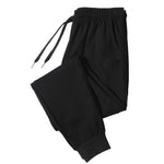 Cotton New Sweatpants Men's streetwear Pants Fashion Pencil linen Pants Men Full Length Drawstring Trousers For Men Casual Pants