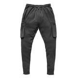 Mens Jogger Pnats Sweatpants Man Gyms Workout Fitness Cotton Trousers Male Casual Fashion Skinny Track Pants Zipper design Pants