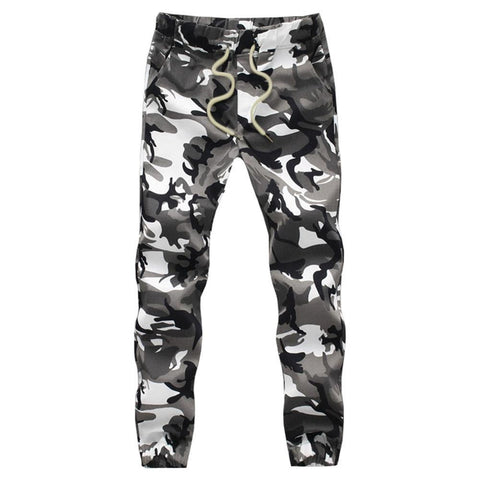 Cotton Mens Jogger Autumn Pencil Harem Pants 2020 Men Camouflage Military Pants Loose Comfortable Cargo Trousers Camo Jogger