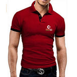 2020 New Spring and summer Polo shirt men's casual slim Polo shirt men's breathable short sleeve polo shirt new brand clothing