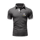 2020 New Spring and summer Polo shirt men's casual slim Polo shirt men's breathable short sleeve polo shirt new brand clothing