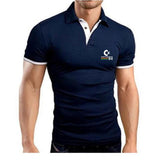 2020 New Spring and summer Polo shirt men's casual slim Polo shirt men's breathable short sleeve polo shirt new brand clothing