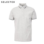 SELECTED Men's Summer Turn-down Collar Short-sleeved Polo S|419206503