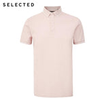 SELECTED Men's Summer Turn-down Collar Short-sleeved Polo S|419206503