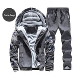 Winter Coat Men Casual Inner Fleece Thick Hooded Parka Men Clothing Brand Camouflage Windproof Warm Tracksuit Man Hoody Outwear