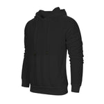 Casual Men Patchwork Hoodies Fashion Hooded Sweatshirt Coat Male Winter Spring Black Red Streetwear Tracksuit Man Hoody Pullover