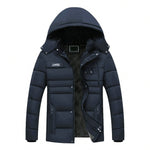 New Winter Jacket Men -20 Degree Thicken Warm Men Parkas Hooded Coat Fleece Man's Jackets Outwear Jaqueta Masculina