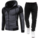 Autumn Winter Men's Sets Brand Sportswear Tracksuits 2 Piece Sets Men's Clothes Hoodies+Pants Sets Male Streetswear Coat Jackets